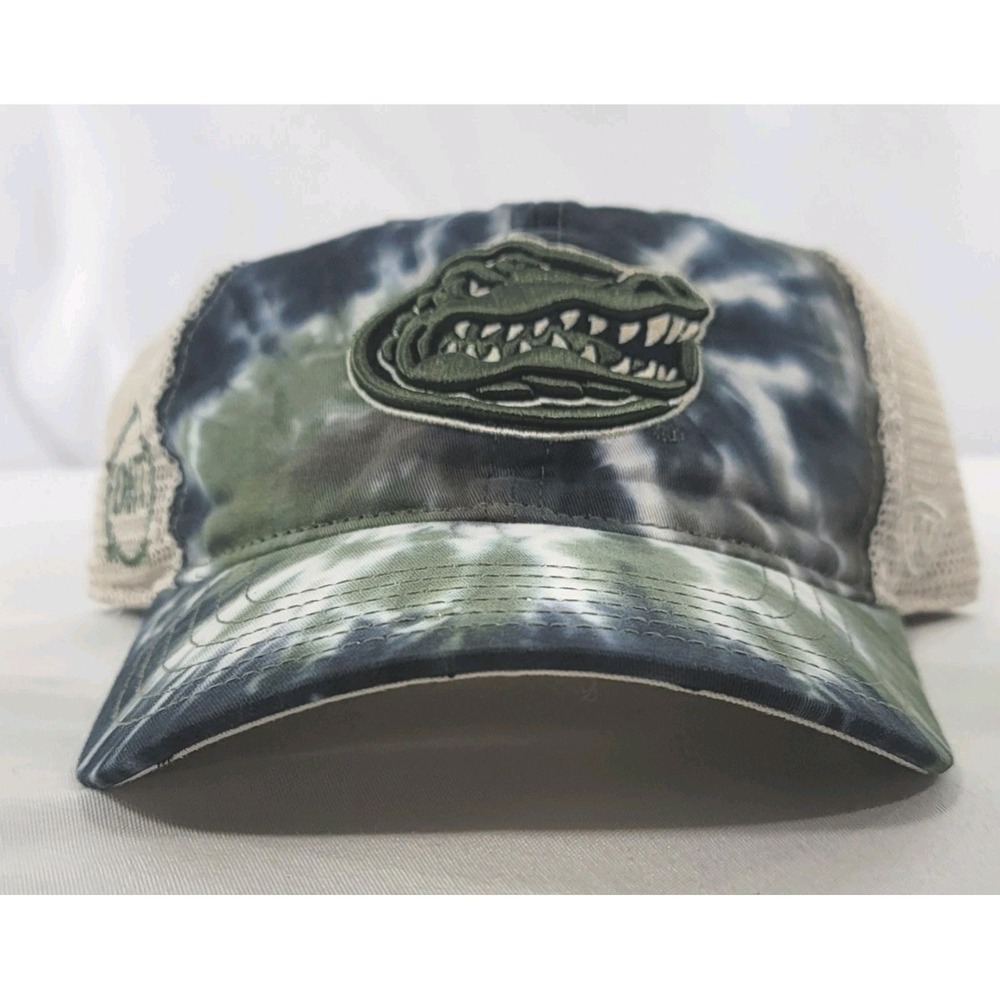 Top Of The World Florida Gators Operation Hat Trick Snapback Truckers Hat TieDye